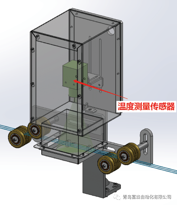 鋼絲圈包膠前溫度測量 鋼絲圈包膠前溫度測量